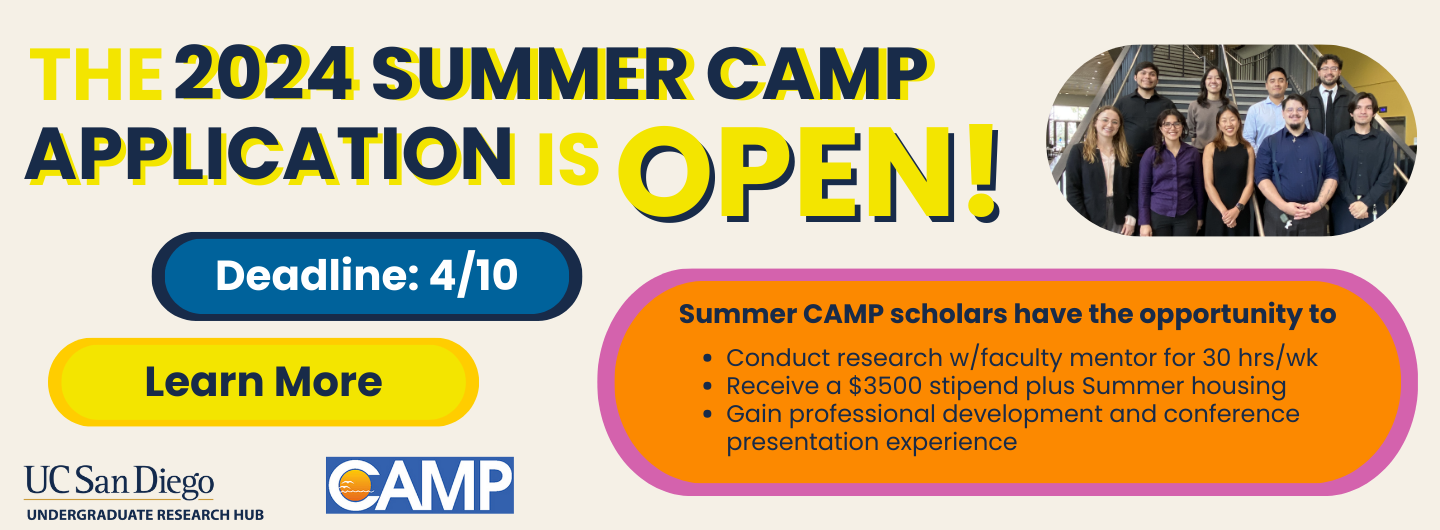 the 2024 Summer CAMP application is open. Deadline to apply is April 1. Click here to learn more.